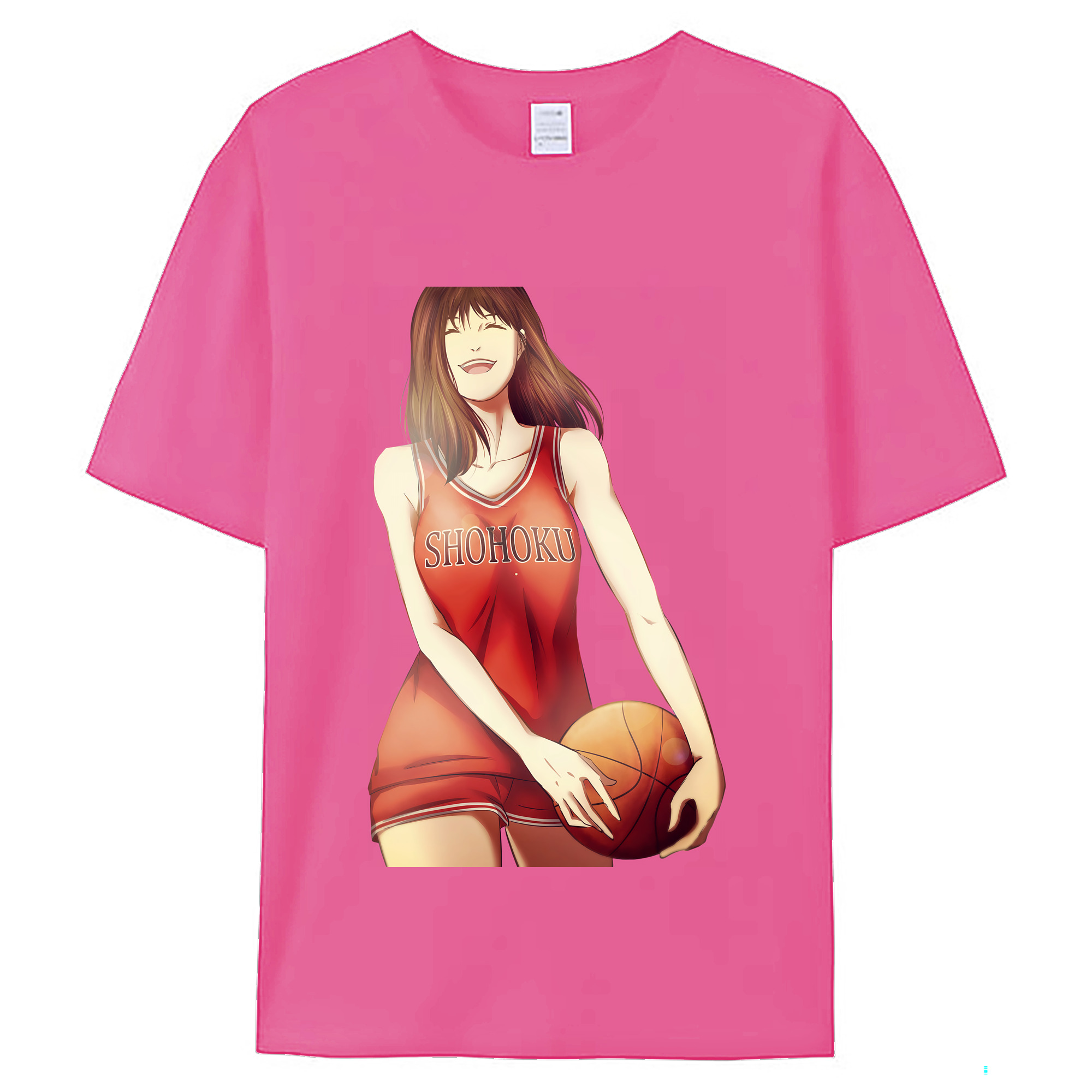 （画像用） SLAM DUNK／スラムダンク レディースカジュアルプリントTシャツ（綿100％）
